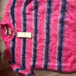 Marni mohair striped sweater